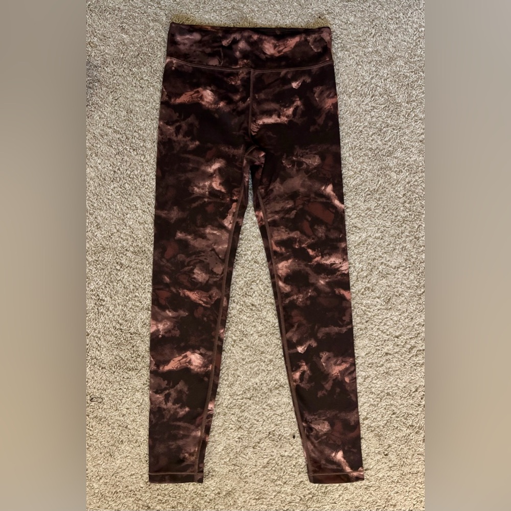 Athleta Girl High-Wasted Chit Chat Leggings - Tie-Dye - Size XL (Girls) - EUC